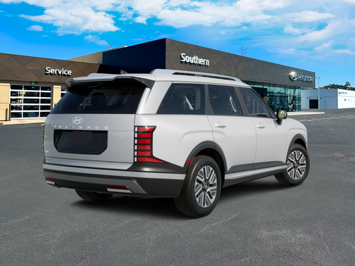Creamy White Pearl 2026 Hyundai Palisade Hybrid SEL 7P