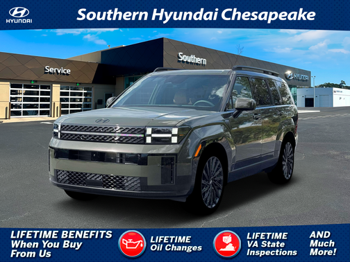Rockwood Green 2026 Hyundai SANTA FE Calligraphy