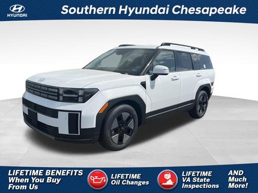 Serenity White 2026 Hyundai SANTA FE SEL 2.4