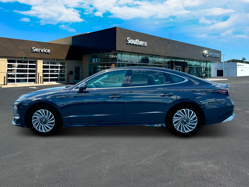 Carbon Blue 2025 Hyundai SONATA Hybrid SE