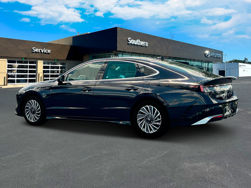Carbon Blue 2025 Hyundai SONATA Hybrid SE