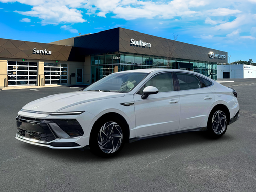 Serenity White 2026 Hyundai SONATA SEL