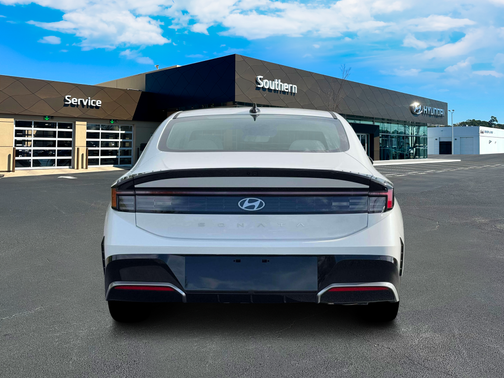 Serenity White 2026 Hyundai SONATA SEL