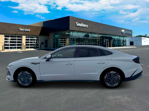 Serenity White 2026 Hyundai SONATA SEL