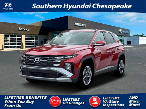 Ultimate Red 2026 Hyundai TUCSON SEL Premium