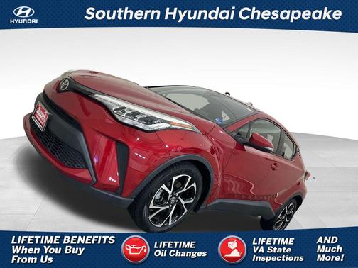 Supersonic Red 2021 Toyota C-HR XLE