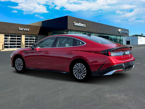 Ultimate Red 2026 Hyundai SONATA Hybrid Limited