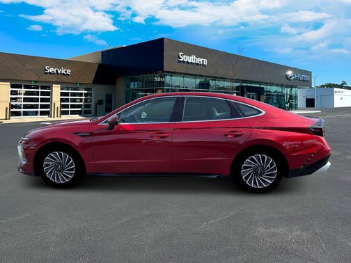 Ultimate Red 2026 Hyundai SONATA Hybrid Limited