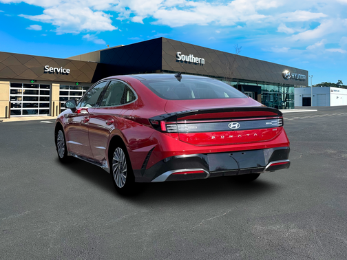 Ultimate Red 2026 Hyundai SONATA Hybrid Limited