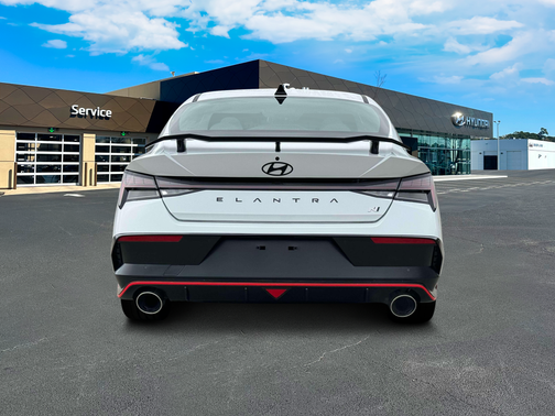 Atlas White 2026 Hyundai ELANTRA N Base