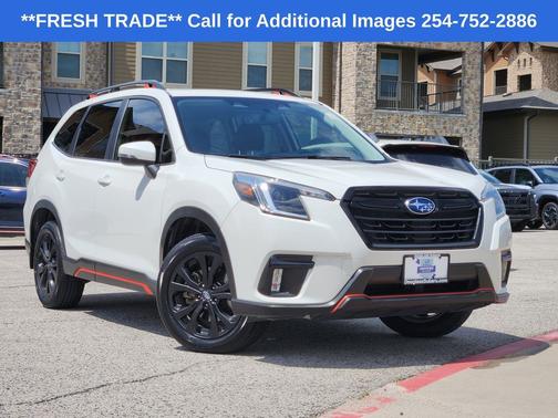 Crystal White Pearl 2023 Subaru Forester Sport