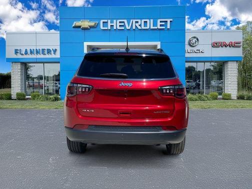 Red 2025 Jeep Compass Limited