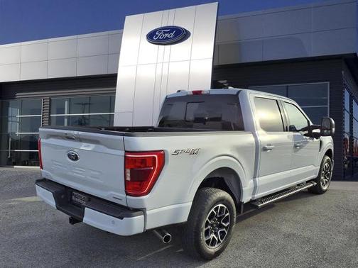 SPACE WHITE METALLIC 2022 Ford F-150 XLT
