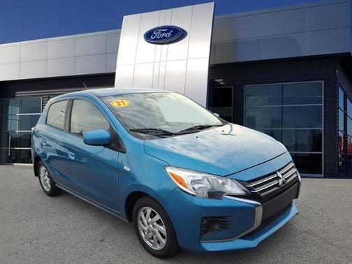 Sapphire Blue Metallic 2021 Mitsubishi Mirage LE