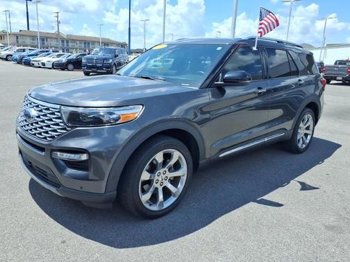 MAGNETIC METALLIC 2020 Ford Explorer PLATINUM