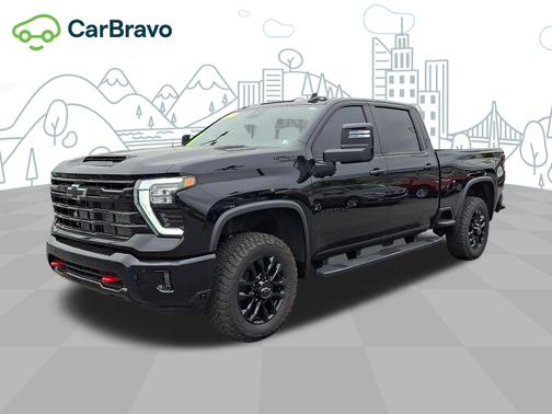 Black 2025 Chevrolet Silverado 2500 LT