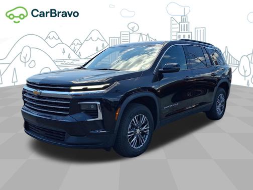 Mosaic Black Metallic 2026 Chevrolet Traverse LT