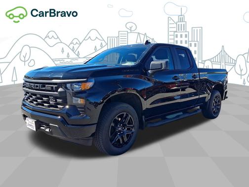 Black 2024 Chevrolet Silverado 1500 Custom