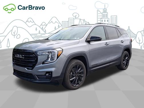 Sterling Metallic 2023 GMC Terrain SLT