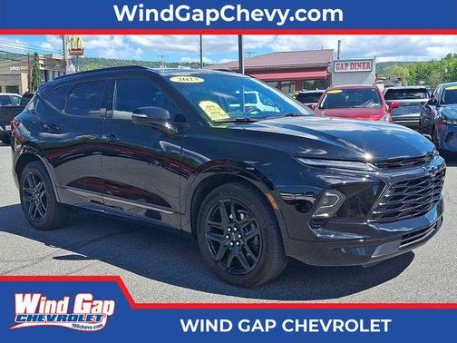 Black 2023 Chevrolet Blazer RS