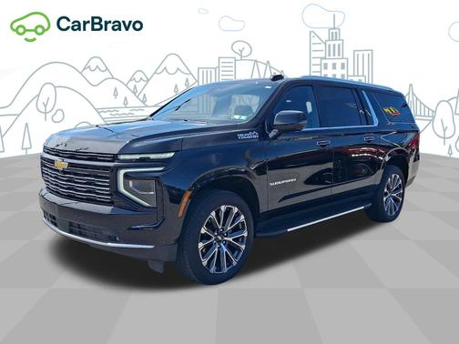 Black 2026 Chevrolet Suburban High Country