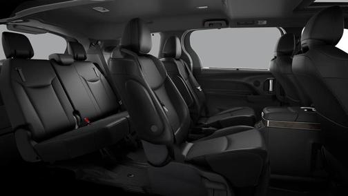 Black 2026 Toyota Sienna Platinum