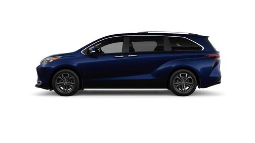 Blue 2026 Toyota Sienna Platinum
