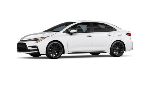 White 2026 Toyota Corolla SE
