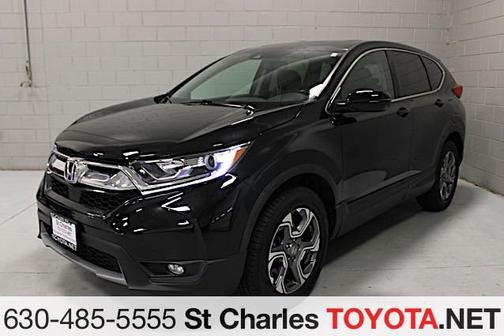 Crystal Black Pearl 2018 Honda CR-V EX-L