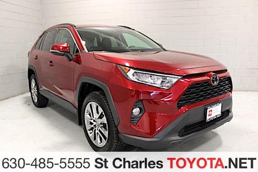 Ruby Flare Pearl 2019 Toyota RAV4 XLE Premium