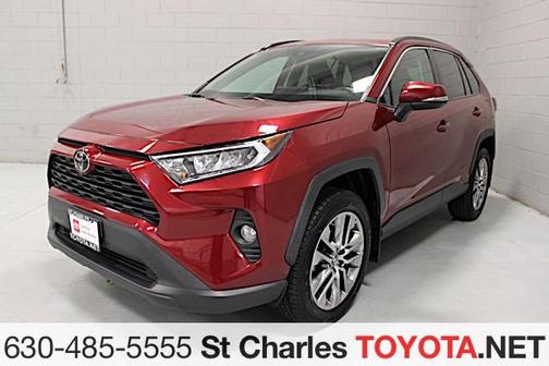 Ruby Flare Pearl 2019 Toyota RAV4 XLE Premium