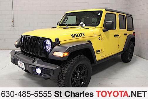 Hellayella Clearcoat 2021 Jeep Wrangler Willys