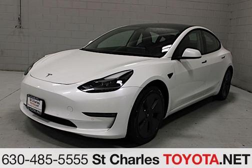 White 2022 Tesla Model 3 Long Range