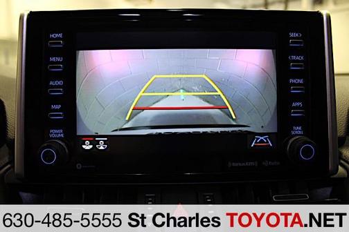 Blizzard Pearl/Midnight Black Metallic 2021 Toyota RAV4 Hybrid SE