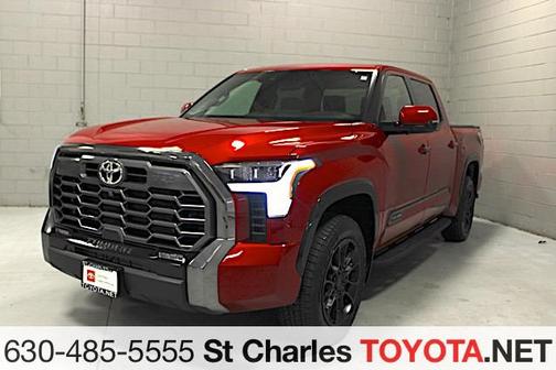 Supersonic Red 2025 Toyota Tundra Platinum