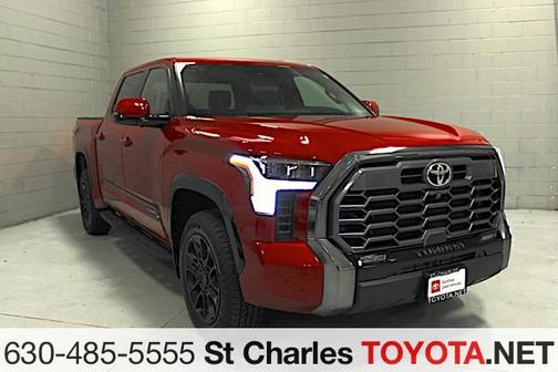 Supersonic Red 2025 Toyota Tundra Platinum