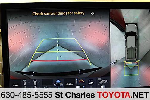 Supersonic Red 2025 Toyota Tundra Platinum