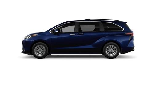 Blue 2026 Toyota Sienna XLE