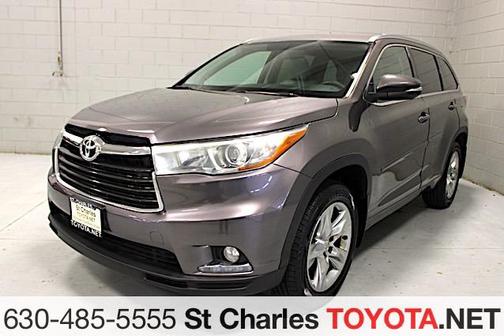 Predawn Gray Mica 2015 Toyota Highlander Limited