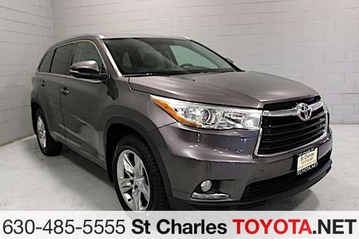 Predawn Gray Mica 2015 Toyota Highlander Limited