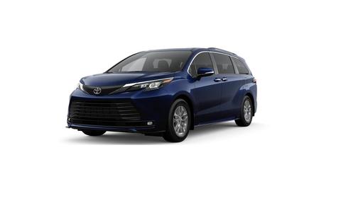 Blue 2026 Toyota Sienna XLE