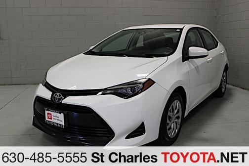 Super White 2017 Toyota Corolla LE