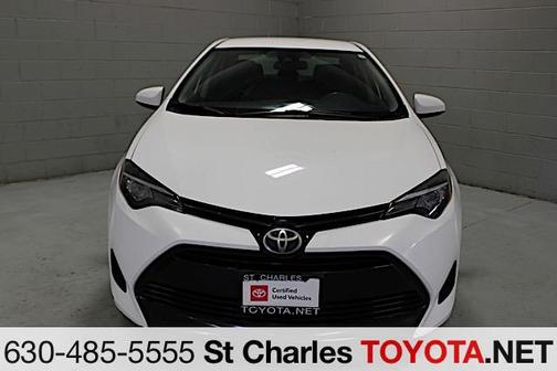 Super White 2017 Toyota Corolla LE