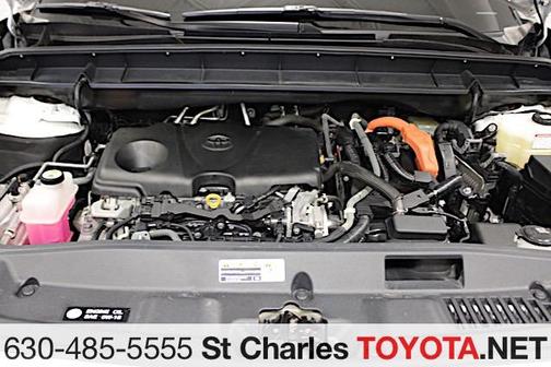 Blizzard Pearl 2021 Toyota Highlander Hybrid XLE