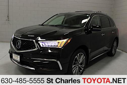 Brown 2017 Acura MDX 3.5L w/Technology Package