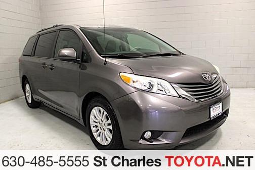Predawn Gray Mica 2013 Toyota Sienna XLE