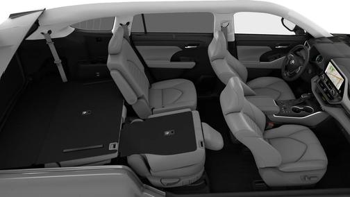 White 2026 Toyota Highlander Hybrid XLE