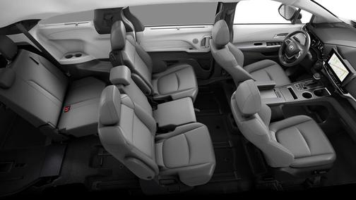 Gray 2026 Toyota Sienna XLE