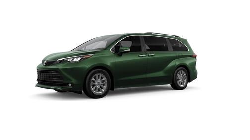 Green 2026 Toyota Sienna XLE