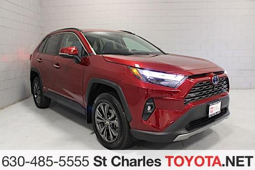 Ruby Flare Pearl 2023 Toyota RAV4 Hybrid Limited